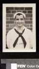 Leo Jenkins wearing sailor uniform